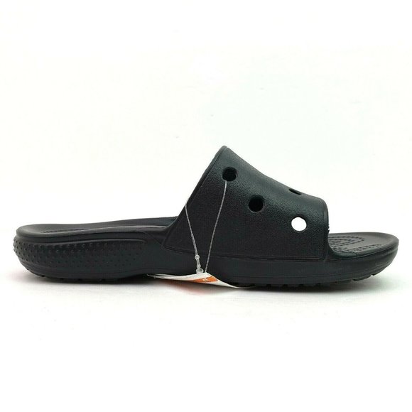 Crocs Classic Slip On Comfort Slide Sandals Black Mens Sz 5 main image 7